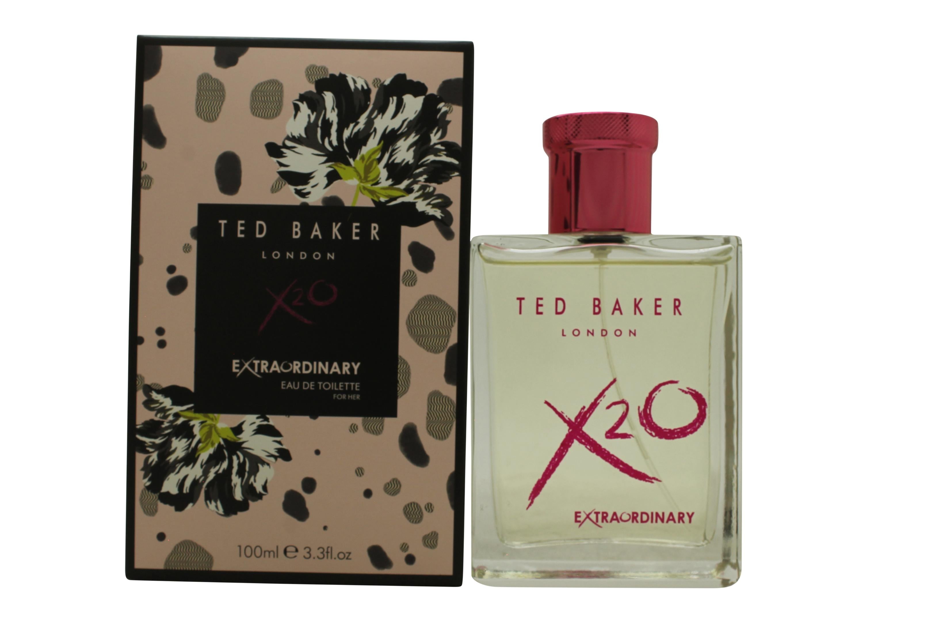 Ted Baker X20 Extraordinary for Women Eau de Toilette 100ml Sprej British Hypermarket uk