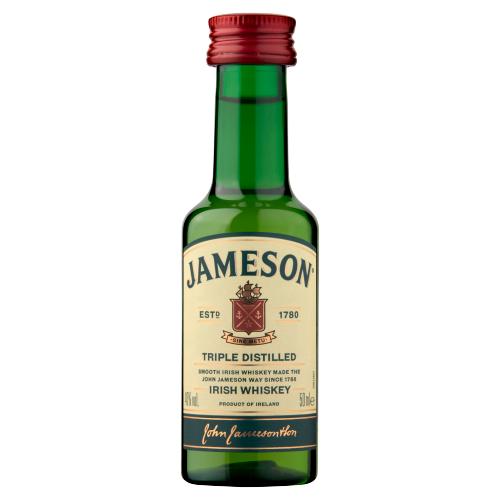 Jameson Triple Distilled Irish Whiskey 50ml, Case of 12 Whisky - British  Hypermarket-uk Jameson