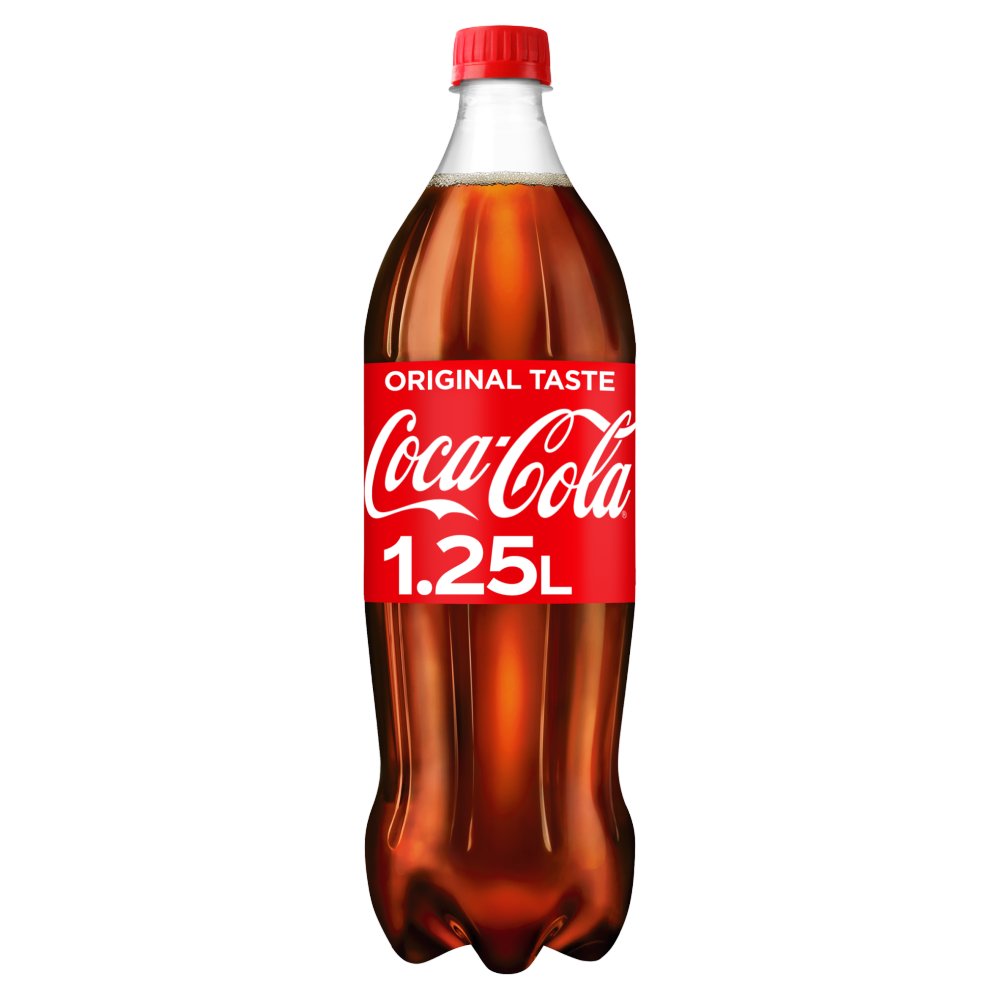 Coca-Cola Soft Drink 1.25 LTR Bottle | Pack Of 12 Bottles (Price Including  Courier Charges)