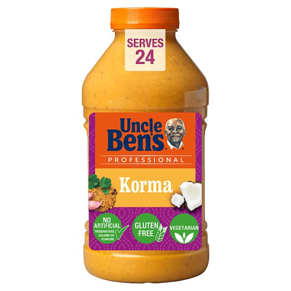 Sauce curry korma Uncle Ben's jusqu'à 120 portions - Transgourmet