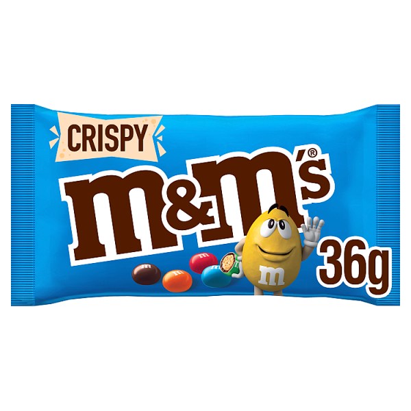 M&M's Crispy Chocolate Bag 36g