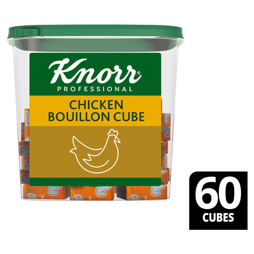 Knorr Professional Bouillon Stock 1Kg Containers - Chicken / Veg / Beef /  Fish