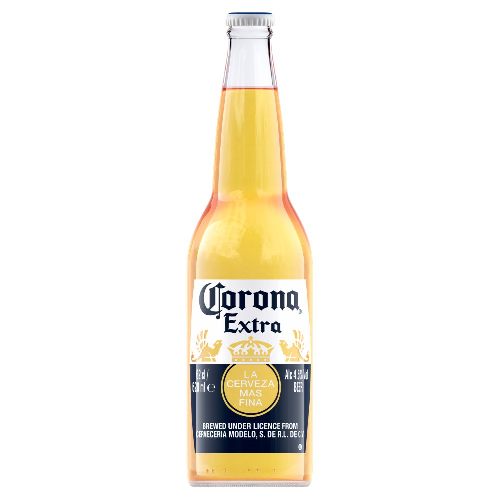 Corona Lager Beer Bottle 620ml, case of 12 - British Hypermarket-uk Corona