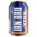 IRN-BRU Xtra No Sugar Soft Drink Can 330ml (Case of 24)