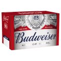 Budweiser Beer 24 x 330ml (Save £2.50) Budweiser