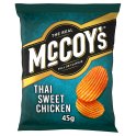 McCoy's Thai Sweet Chicken Grab Bag Crisps 45g (Case of 36) McCoy's