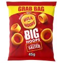 Hula Hoops Big Hoops Salted Grab Bag Crisps 45g (Case of 36) Hula Hoops