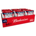 Budweiser Beer 4 x 440ml [PM £5.99] (Case of 6) (Save £5.30) Budweiser