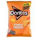 Doritos Crisps Tangy Cheese Tortilla Chips £1.25 RRP PMP 70g (Case of 18) Doritos