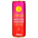 Ciroc Tropical Passion Sparkling Vodka Drink 5% vol 12x250ml Can (Save £3.50) Ciroc