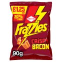 Frazzles Bacon Crisps Sharing Bag Crisps 91g PMP £1.25 RRP (Case of 18) Frazzles