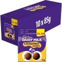 Cadbury Dairy Milk Caramel Nibbles Chocolate Bag £1.50 PMP 85g (Case of 10) Cadbury