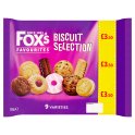 Fox's Favourites 9 Varieties Biscuit Selection 350g (Case of 6)