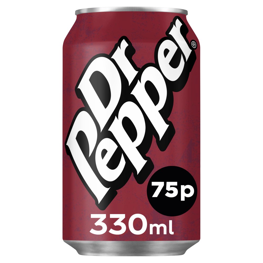 Dr Pepper Cans 24 x 330Ml