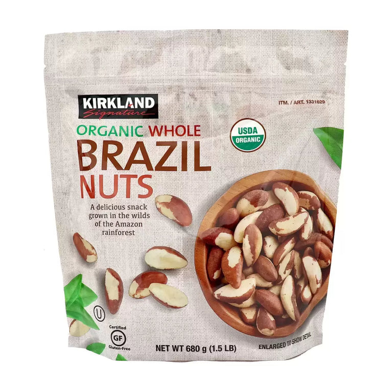 Kirkland Signature Organic Brazil Nuts, 680g Kirkland Signature