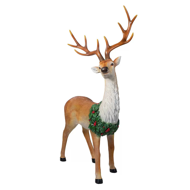 5ft (152cm) Christmas Resin Deer Christmas