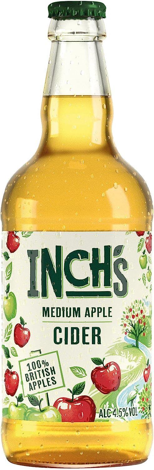 Inch's Apple Cider 500ml Bottle, Casae of 12 Frosty Jack's