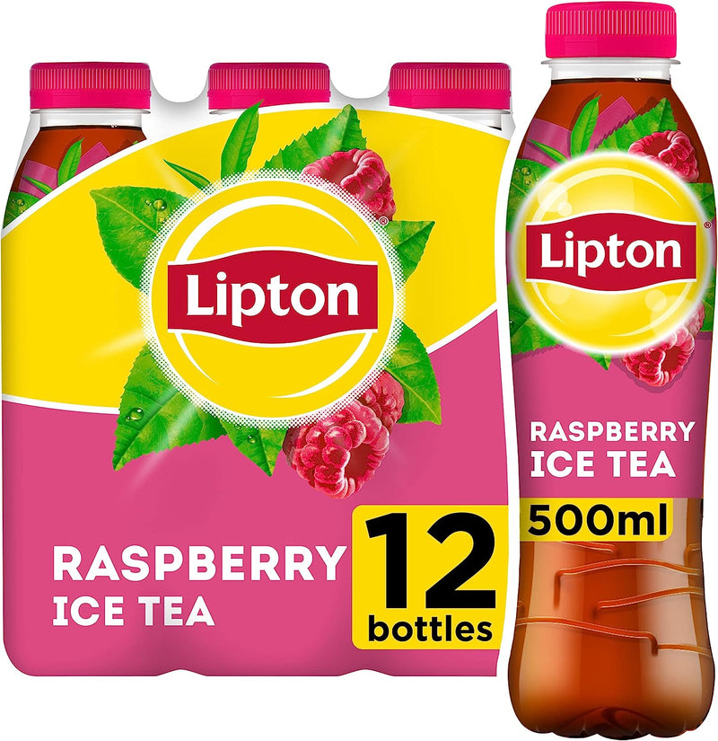 Lipton Ice Tea Raspberry 500ml (12 Pack)