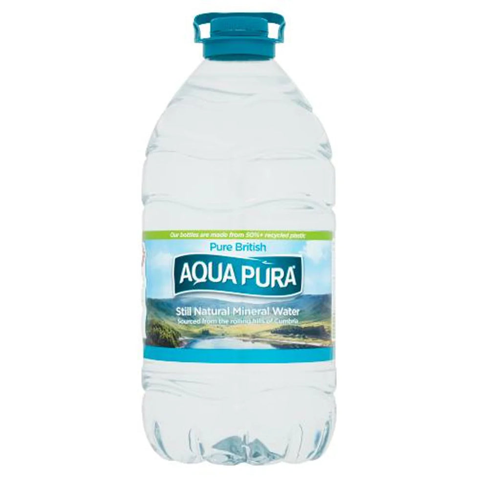 Aqua Pura Still Natural Mineral Water 5 Litre x 3 aqua pura