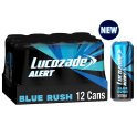 Lucozade Alert Energy Drink Blue Rush 500ml PMP £1 (Case of 12) (Save £0.50) Lucozade