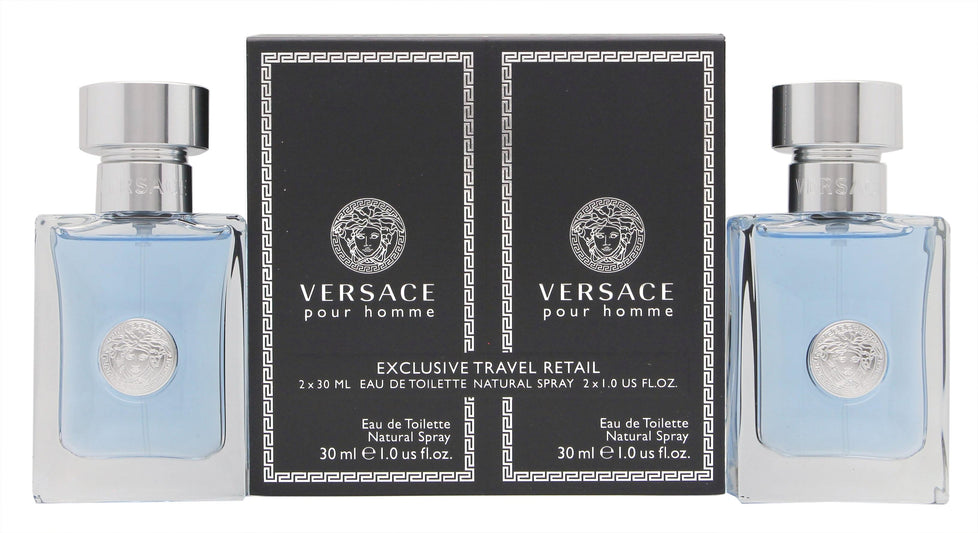 Versace pour Homme Gift Set 2 x 30ml EDT Sprej Versace