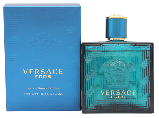 Versace Eros Aftershave Lotion 100ml Splash Versace