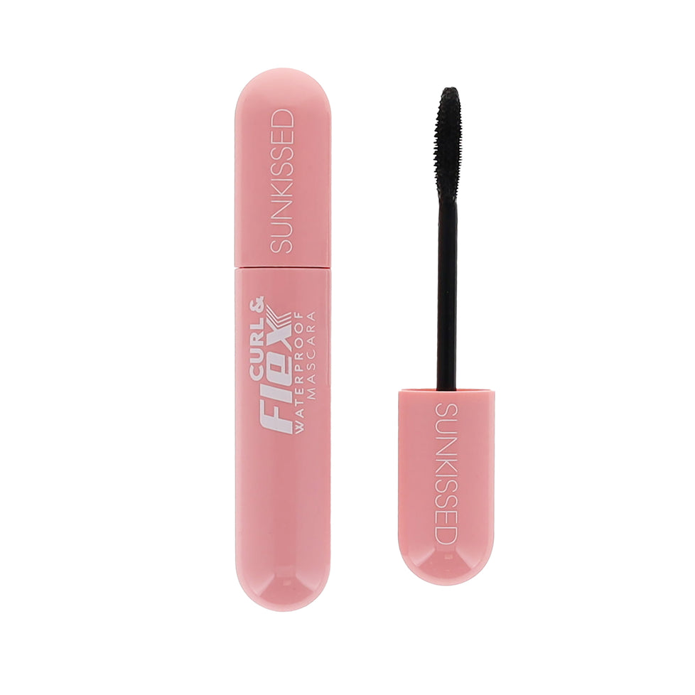 Sunkissed Curl Flex Waterproof Mascara 10ml - Black Sunkissed