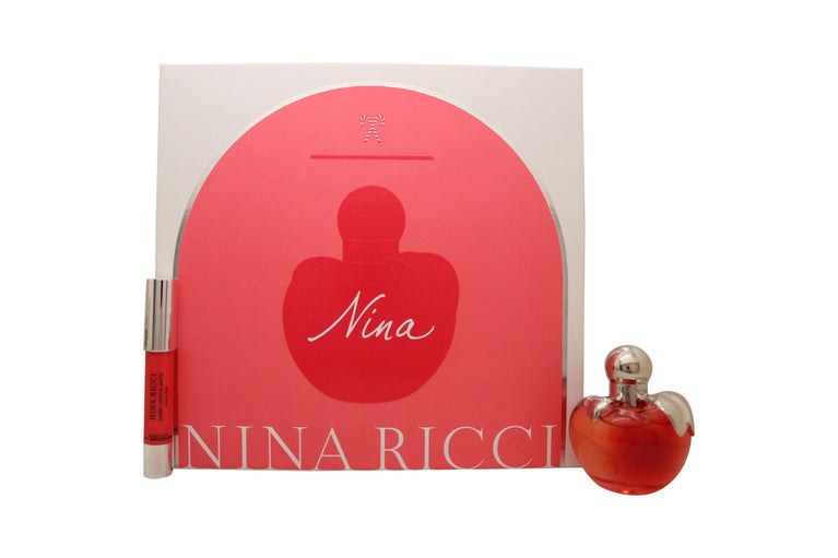 Nina Ricci Nina Presentset 50ml EDT + 2.5g Its Läppstift - Iconic Pink Nina Ricci