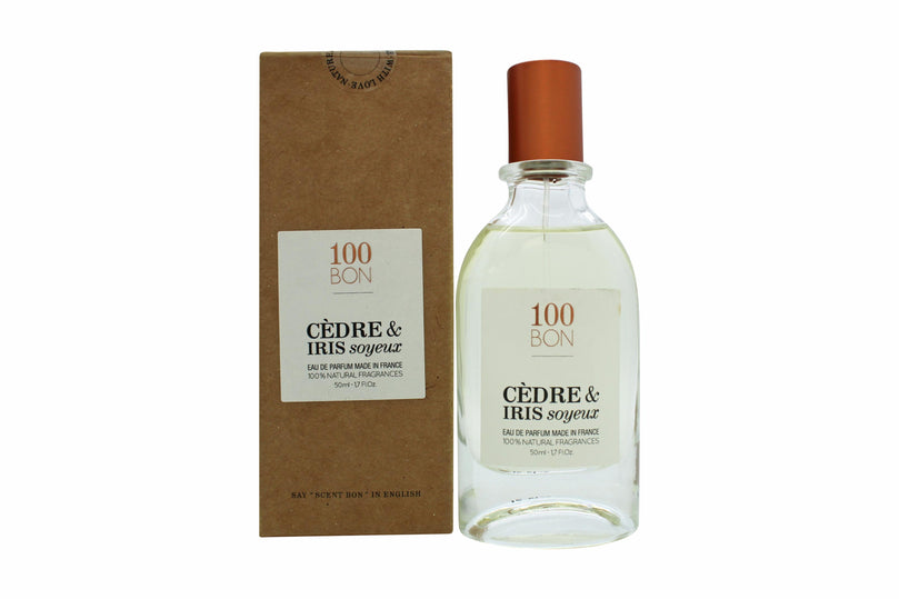 100BON Cèdre & Iris Soyeux Refillable Eau de Parfum 50ml Spray 100BON