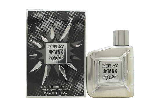 Replay #Tank Plate for Him Eau de Toilette 100ml Sprej Replay