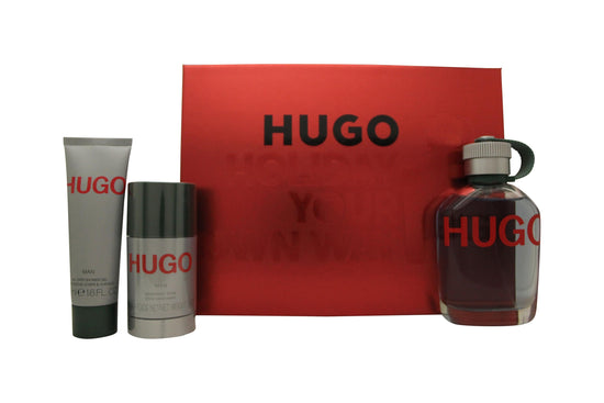 Hugo Boss Hugo Man Gift Set 125ml EDT + 75ml Deodorant Stick + 50ml Shower Gel Hugo Boss