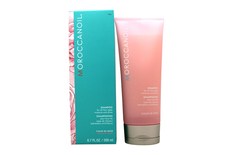 Moroccanoil Fleur de Rose Moisture And Shine Schampo 200ml Moroccanoil