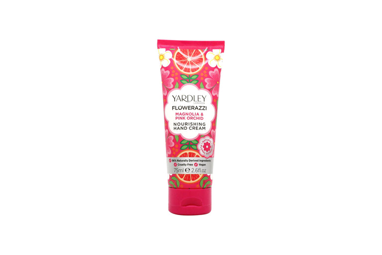 Yardley Flowerazzi Magnolia & Pink Orchid Hand Cream 75ml Yardley