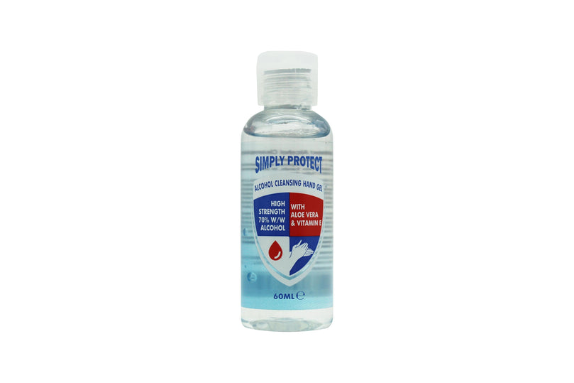 Simply Protect 70% Alcohol Handdesinfektiongel 60ml Simply Protect