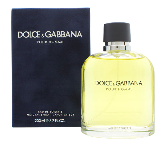 Dolce & Gabbana Pour Homme Eau de Toilette 200ml Spray Dolce & Gabbana