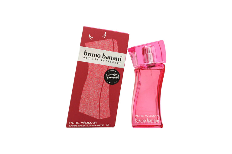 Bruno Banani Pure Woman Eau de Toilette 20ml Sprej - Begränsad Utgåva Bruno Banani