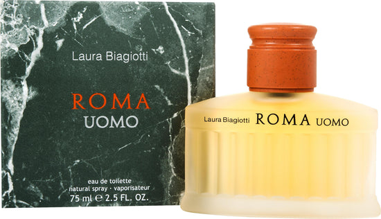 Laura Biagiotti Roma Uomo Eau de Toilette 75ml Sprej Laura Biagiotti