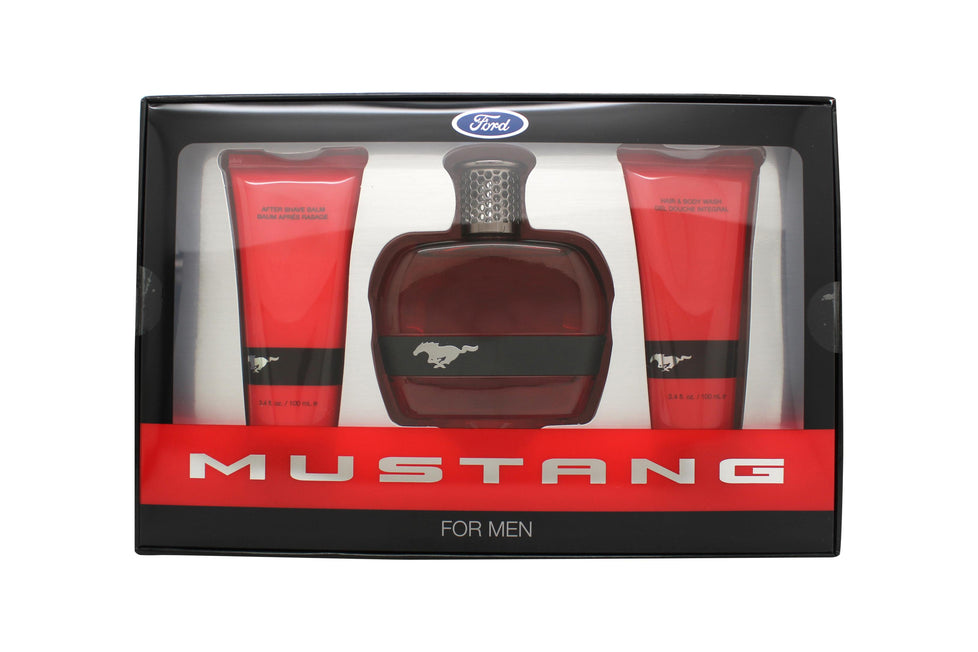 Mustang Presentset 100ml EDT + 100ml Aftershave Balm + 100ml Duschkräm Mustang