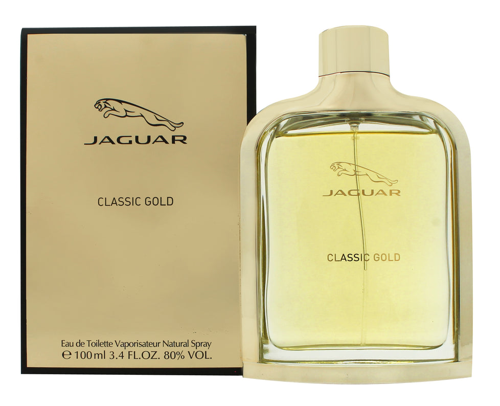 Jaguar Classic Gold Eau de Toilette 100ml Sprej Jaguar