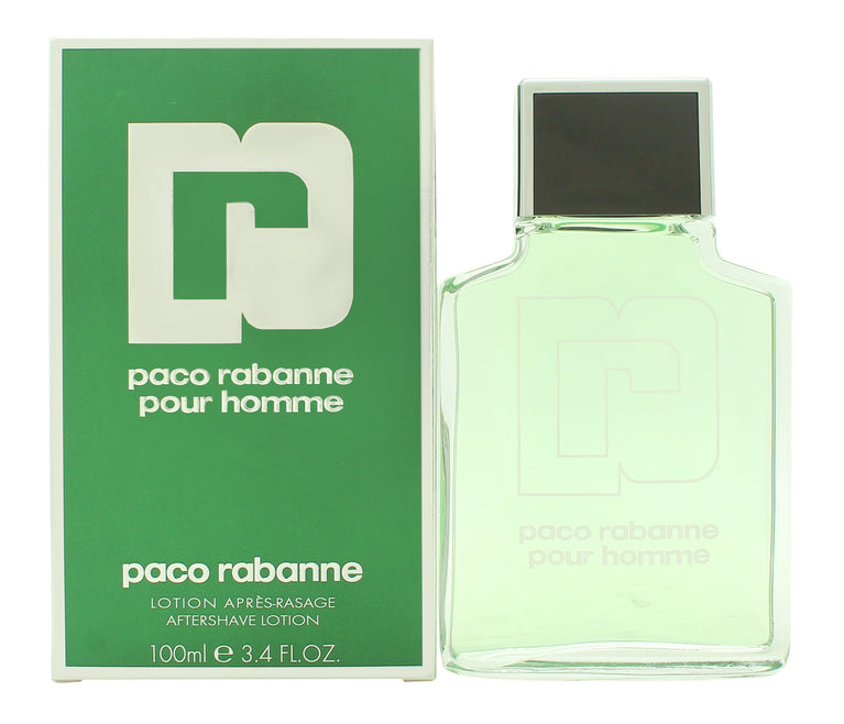 Paco Rabanne Pour Homme Aftershave 100ml Splash Paco Rabanne