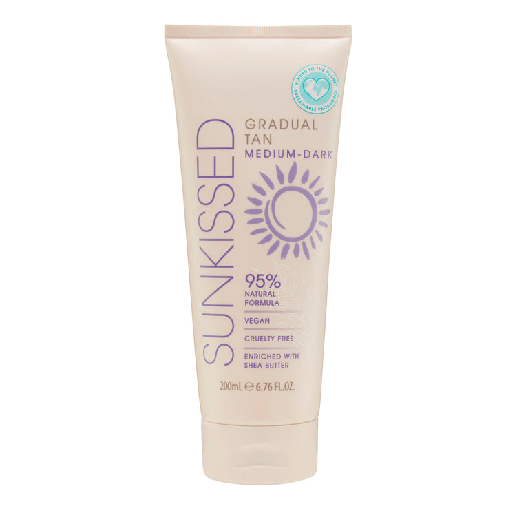 Sunkissed 95 Percent Natural Gradual Tan 200ml - Medium Dark Sunkissed