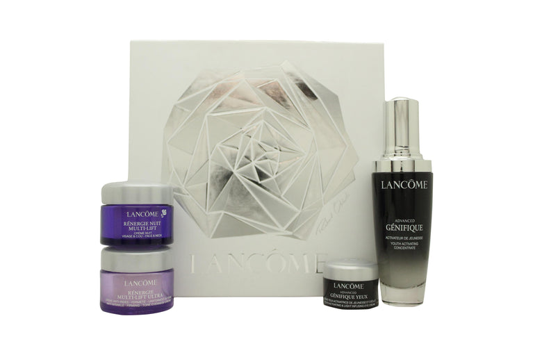 Lancôme Advanced Genifique Gift Set 50ml Advanced Genifique Youth Activating Concentrate + 15ml Renergie Multi-Lift Ultra Cream + 15ml Renergie Multi-Lift Night Cream + 5ml Advanced Genifique Eye Cream Lancôme