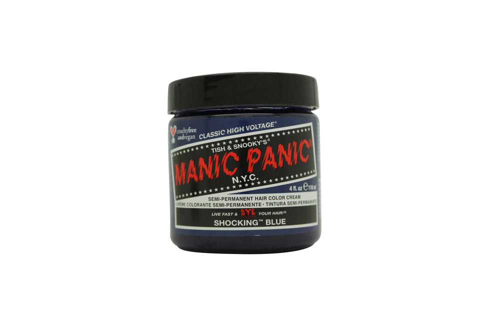 Manic Panic High Voltage Classic Semi-Permanent Hair Colour 118ml - Shocking Blue Manic Panic