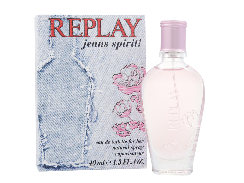 Replay Jeans Spirit! for Her Eau de Toilette 40ml Sprej Replay