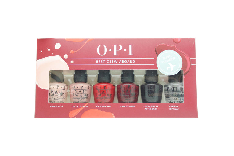 OPI Best Crew Aboard Nagellack Presentset 5 Färger OPI