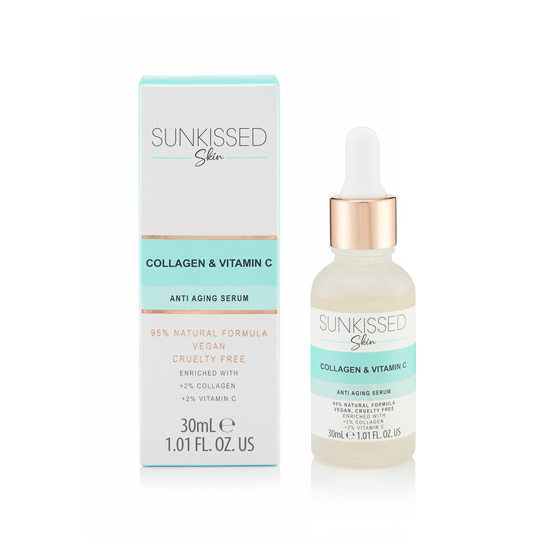 Sunkissed Skin Anti Aging Collagen + Vitamin C Face Serum 30ml Sunkissed