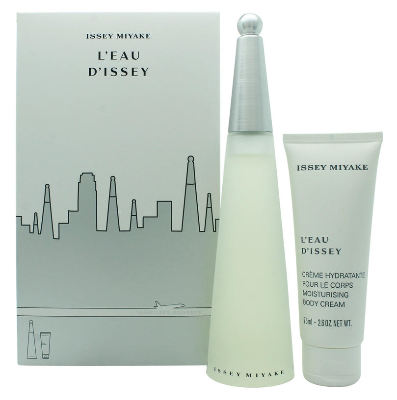 Issey Miyake L'eau d'Issey Gift Set 100ml EDT + 75ml Body Lotion Issey Miyake