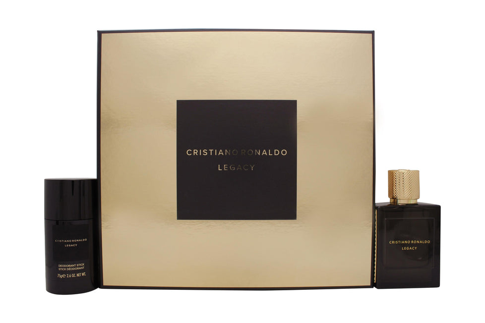 Cristiano Ronaldo Legacy Presentset 50ml EDT + 75gr Deodorant Stick Cristiano Ronaldo