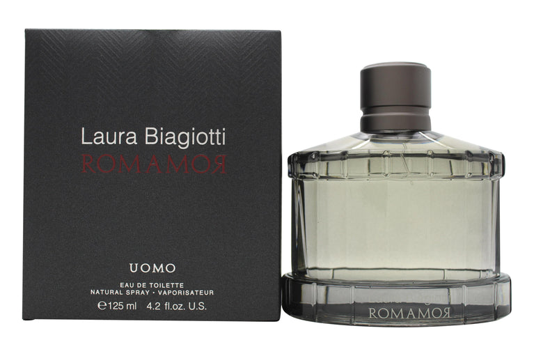 Laura Biagiotti Romamor Uomo Eau de Toilette 125ml Spray Laura Biagiotti