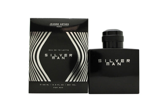 Jeanne Arthes Silver Man Eau de Toilette 100ml Spray Jeanne Arthes